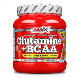 Glutamina   Bcaa 300 Grms 