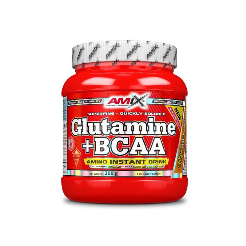 Glutamina   Bcaa 300 Grms 