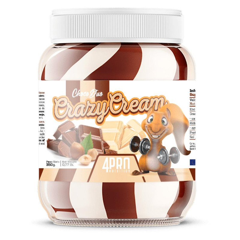 CrazyCream 350 Grms Choco Duo