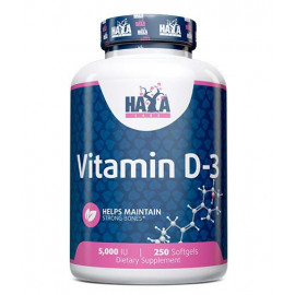 Vitamin D-3 - 5000 IU 250 Softgels