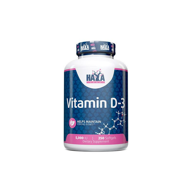 Vitamin D-3 - 5000 IU 250 Softgels
