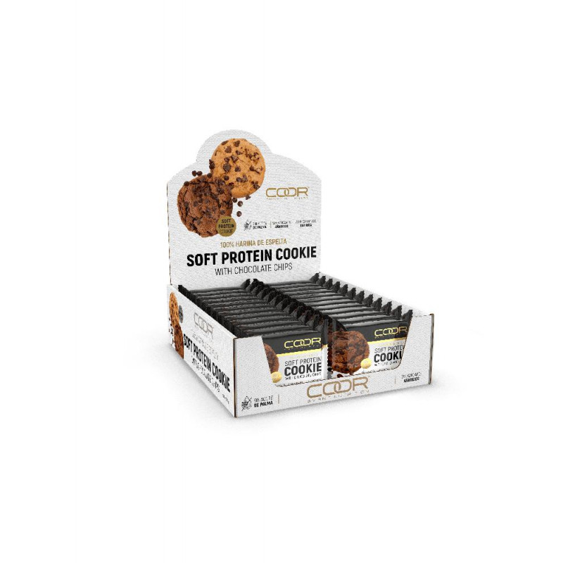 Soft Protein Cookie 24*50 Gr Doble-Chocolate