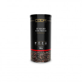 Té Negro Con Fresas 100 Gr