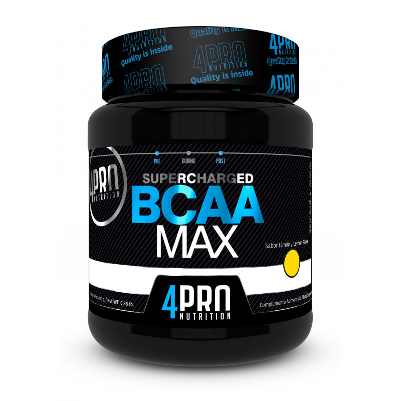 4-PRO Super Charged Bcaa Max 8:1:1  400 Grms