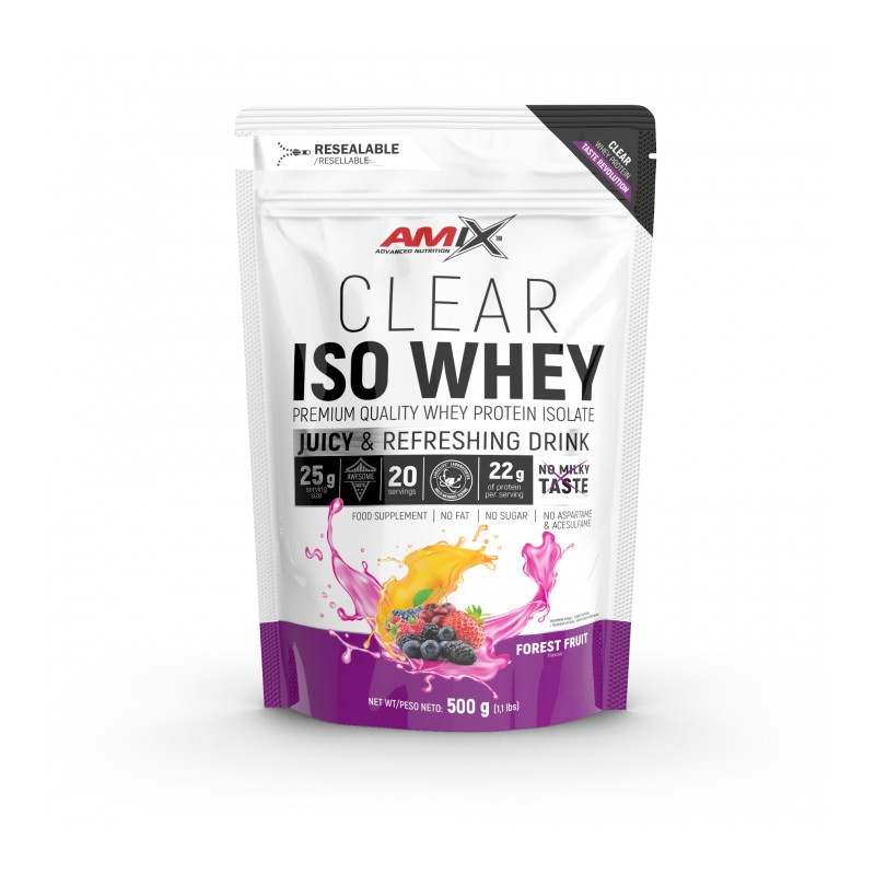 Clear Iso Whey Saco 500 Grms