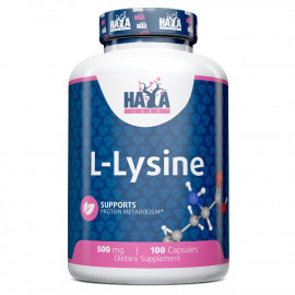 L-Lysine 500 mg  - 100 Vcaps 