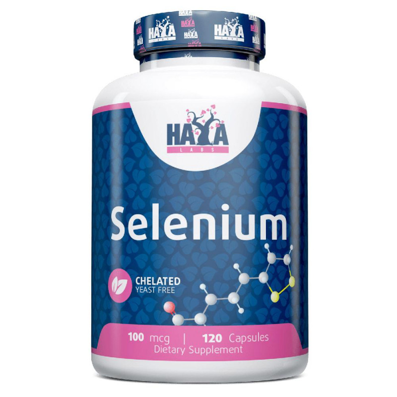 Selenium -Chelated -Yeast Free- 100 mcg  - 120 Cap