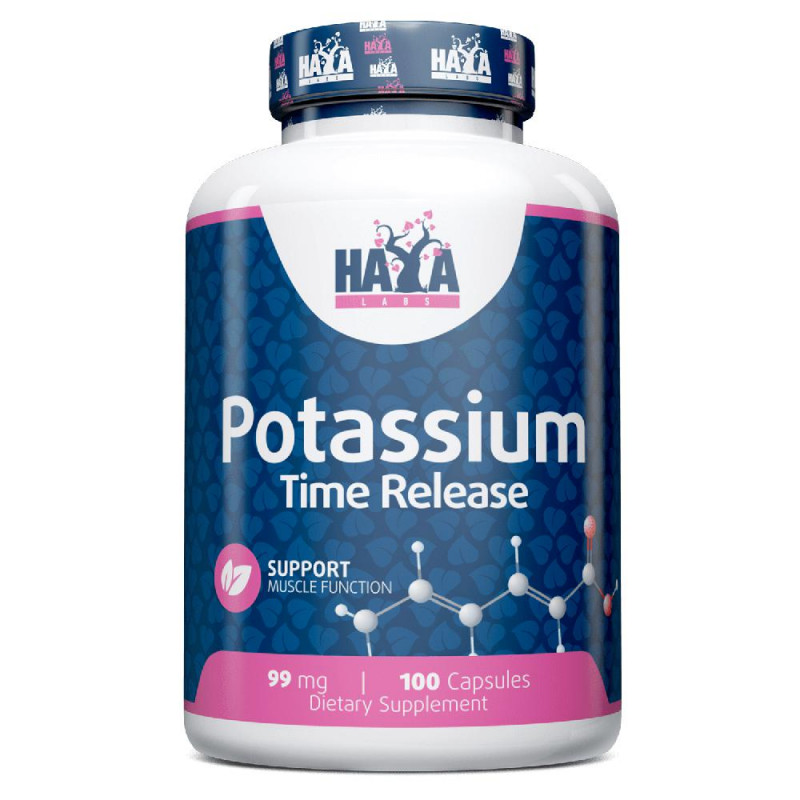 Sustained Release Potassium 99 mg  - 100 Caps 