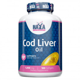 Cod Liver Oil 1000 mg  - 100 Softgels