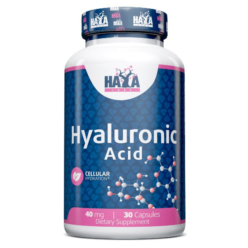 Hyaluronic Acid 40 mg  - 30 Caps 