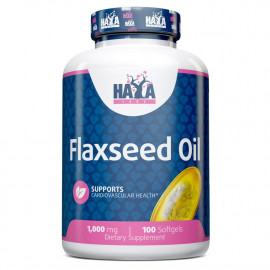 Flax Seed Oil Organic 1000 mg  - 100 Softgels