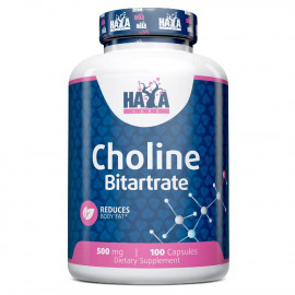 Choline Bitartrate 500 mg - 100 Caps 
