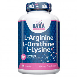L-Arginine - L-Ornithine - L-Lysine 100 Caps 