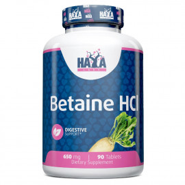 Betaine HCL 650 mg - 90 Tabs 
