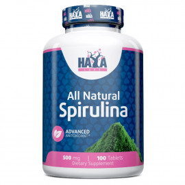 All Natural Spirulina 500 mg  - 100 Tabs 
