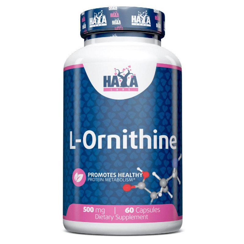 L-Ornithine 500  mg - 60 Caps 