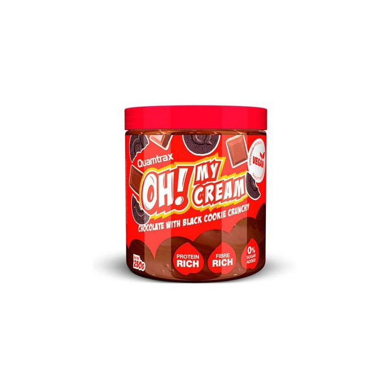 OH My Cream 250 gr Choco Black Cook Crunchy