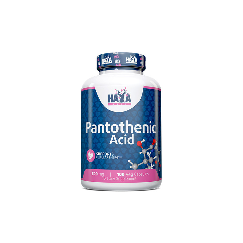 Pantothenic Acid 500 mg - 100 Vcaps