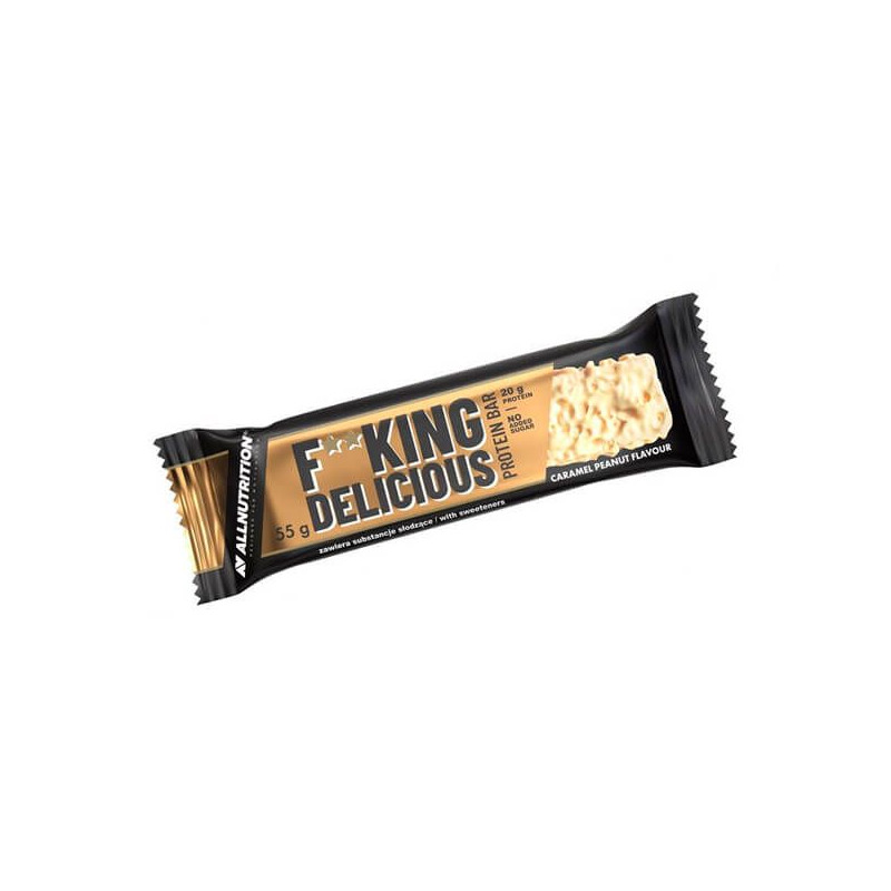 F**king Delicious Protein Bar Caramel Peanut