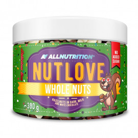 Nutlove Whole Nuts 300 Grms Hazelnut Dark  Milk an