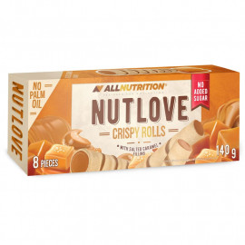 Nutlove Crispy Rolls 140 Grms Salted Caramel