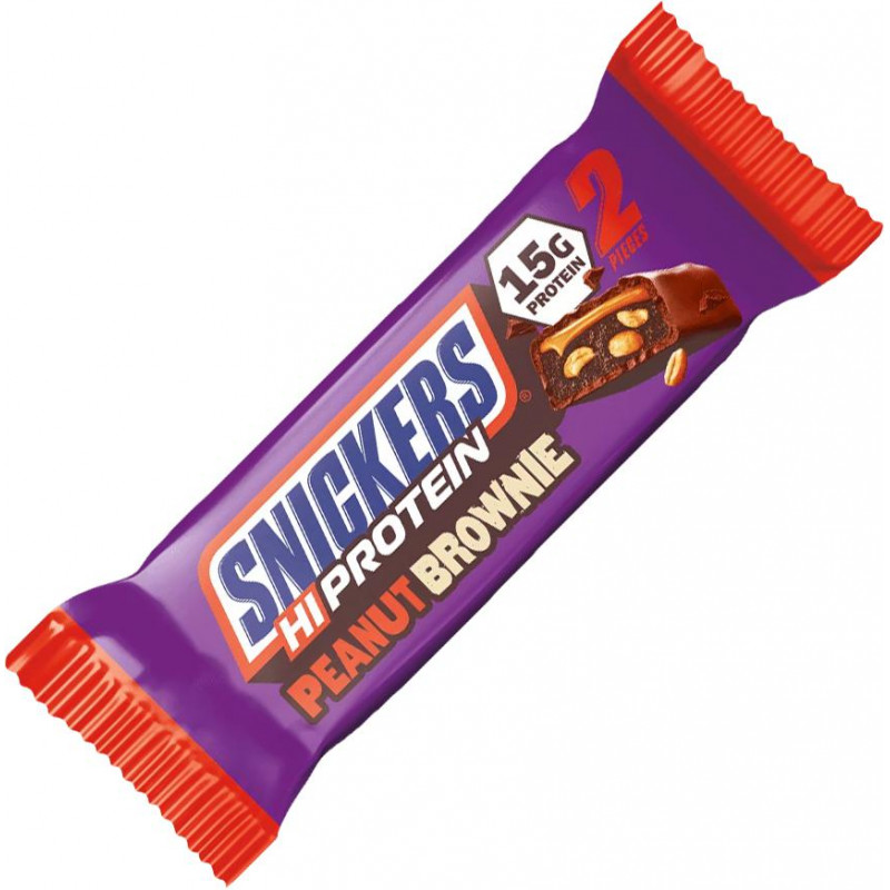 Snickers Hi Protein Bar - Peanut Brownie 50 g