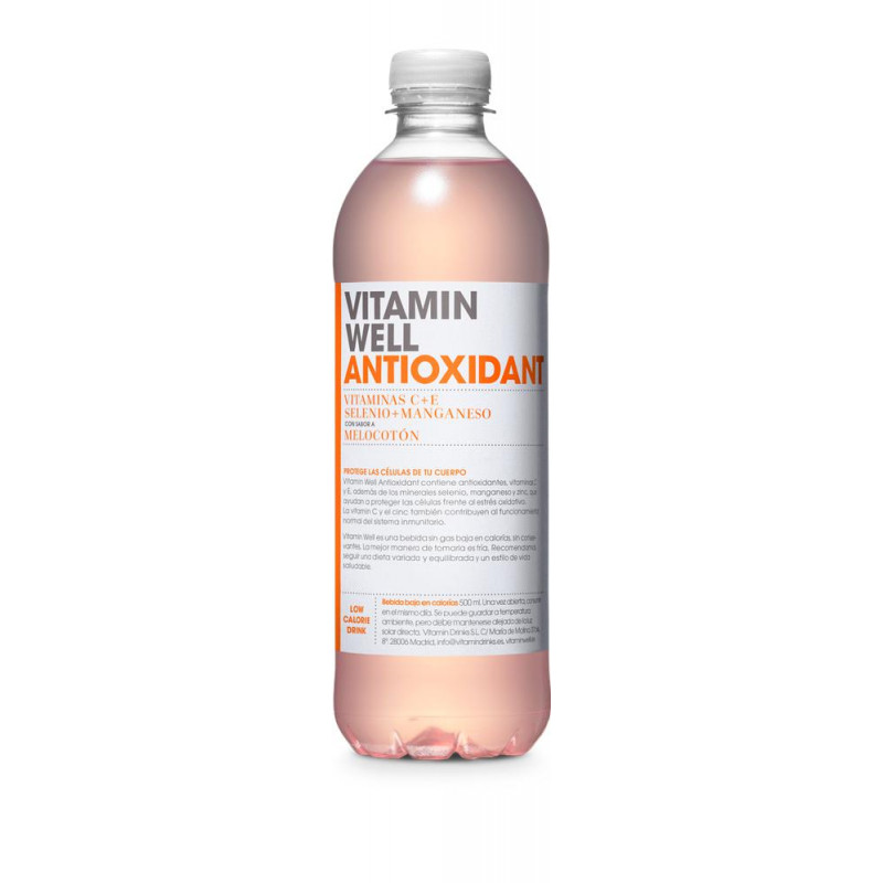 Vitamin Well ANTIOXIDANT Melocotón 0 5L