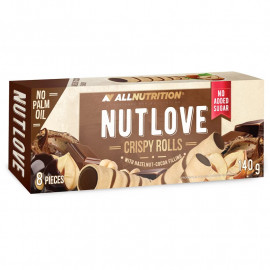 Nutlove Crispy Rolls 140 Grms Hazelnut Cocoa 