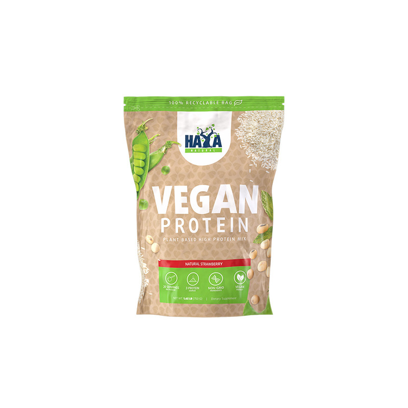 Vegan Protein 750 Grms Natural Strawberry