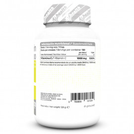 Vitamina C 120 Caps 1000 mg Facts