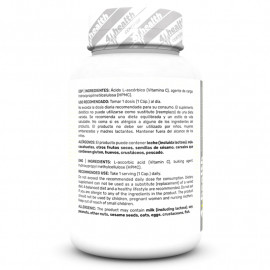 Vitamina C 120 Caps 1000 mg Ingredientes
