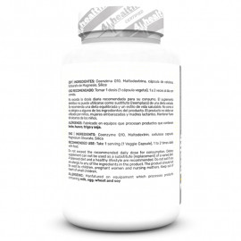 Co-Q10 100 mg. - 90 Capsula Vegetal Ingredients