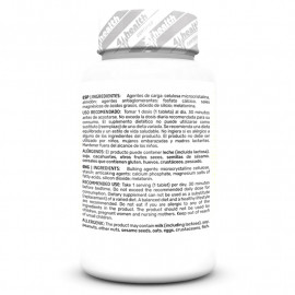 4-PRO Melatonin 1mg 180 Tabs Ingredients