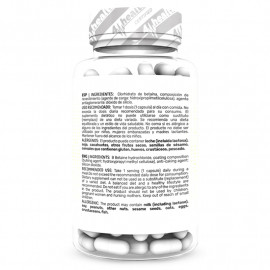Betaine HCL 650 mg 90 Caps Ingredients