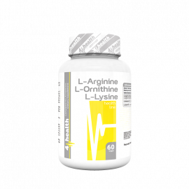 L-Arginine L-Ornithine L-Lysine 60 Caps