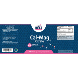 Cal-Mag Citrate 90 Tabs.