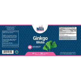 Ginkgo Biloba 60 mg - 120 Caps.