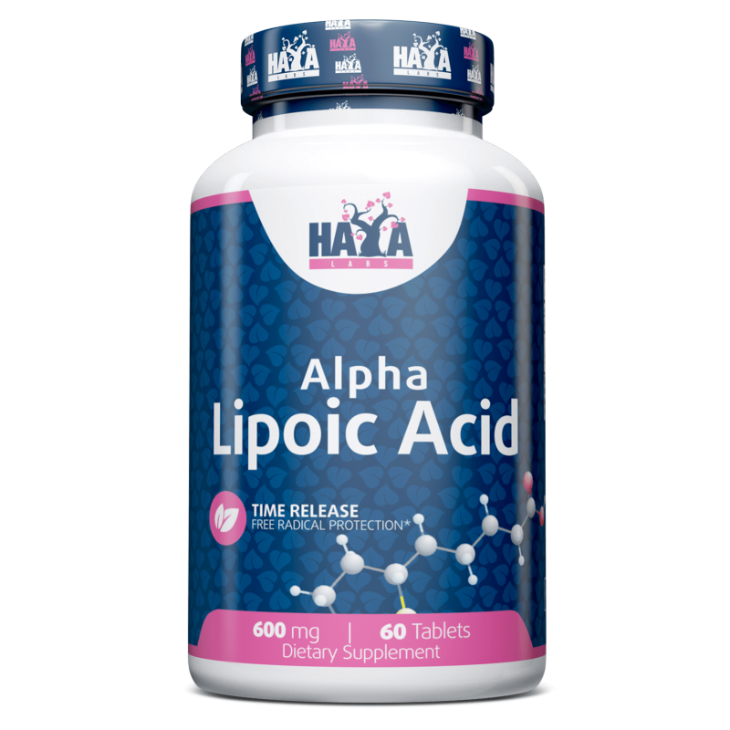 Alpha Lipoic Acid -Time Release- 600  mg. - 60 Tab