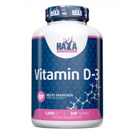Vitamin D-3 - 1600 IU 250 Tabs