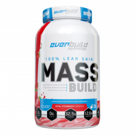 100% Mass Build 908 Grms Strawberry