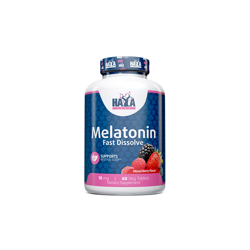 Melatonin Fast Dissolve Mixed Berry 10 mg 60 Caps