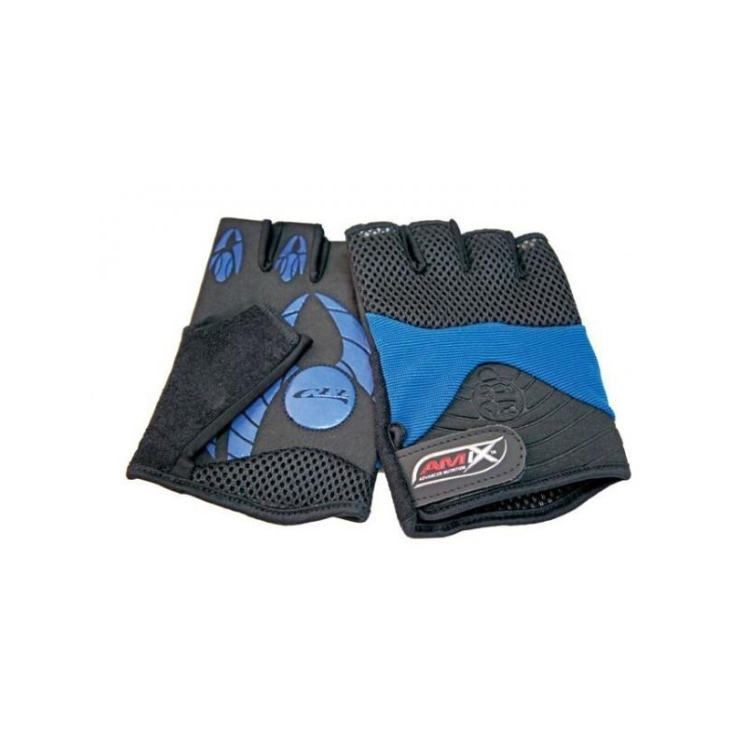 Guantes Duxter Gel Color Negro-Azul