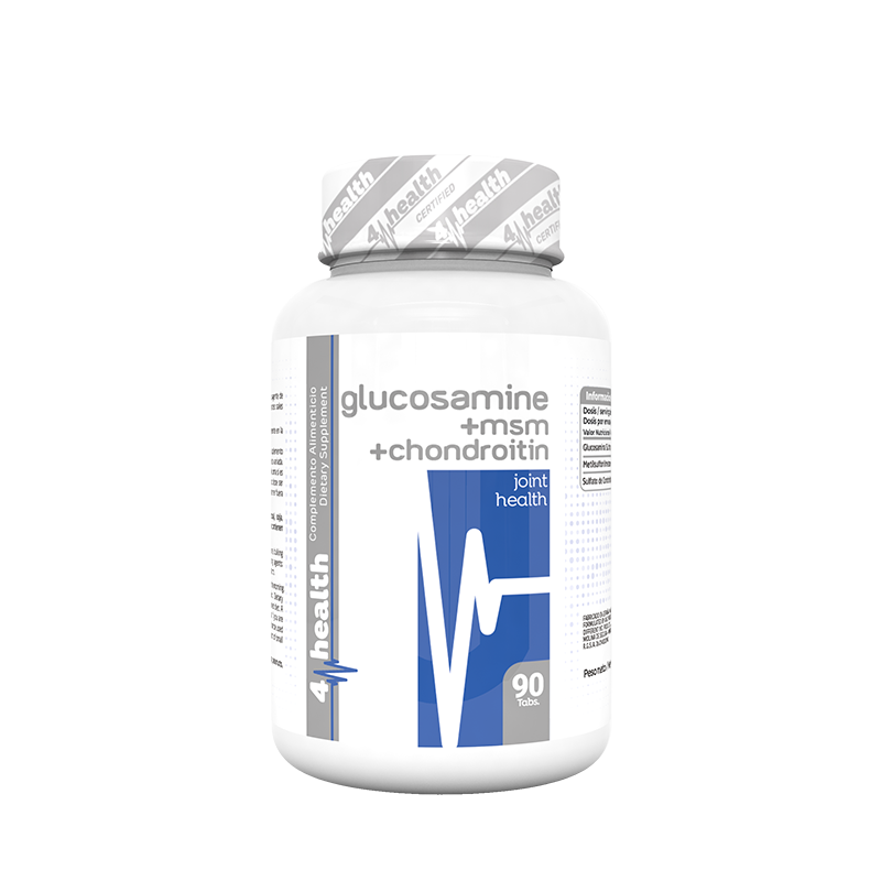 4-PRO Glucosamine + MSM + Chondroitin 90 Tabs