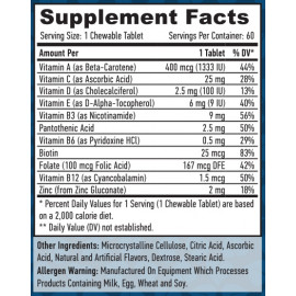 Kids Multivitamin 60 Chew Tabs. Facts