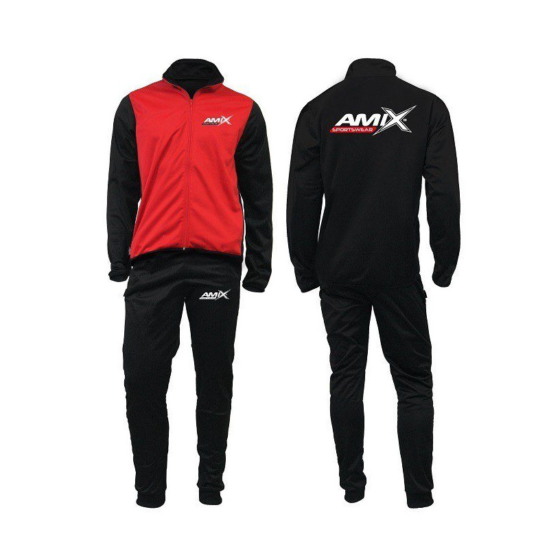 Chandal Hombre Sportwear Color Negro-Rojo