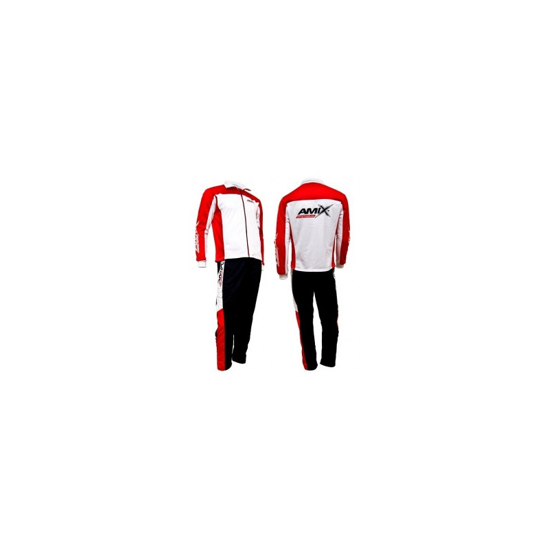 Chandal Hombre Amix M3 Blanco-Negro