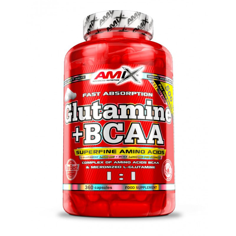 Glutamina   Bcaa 360 Caps 