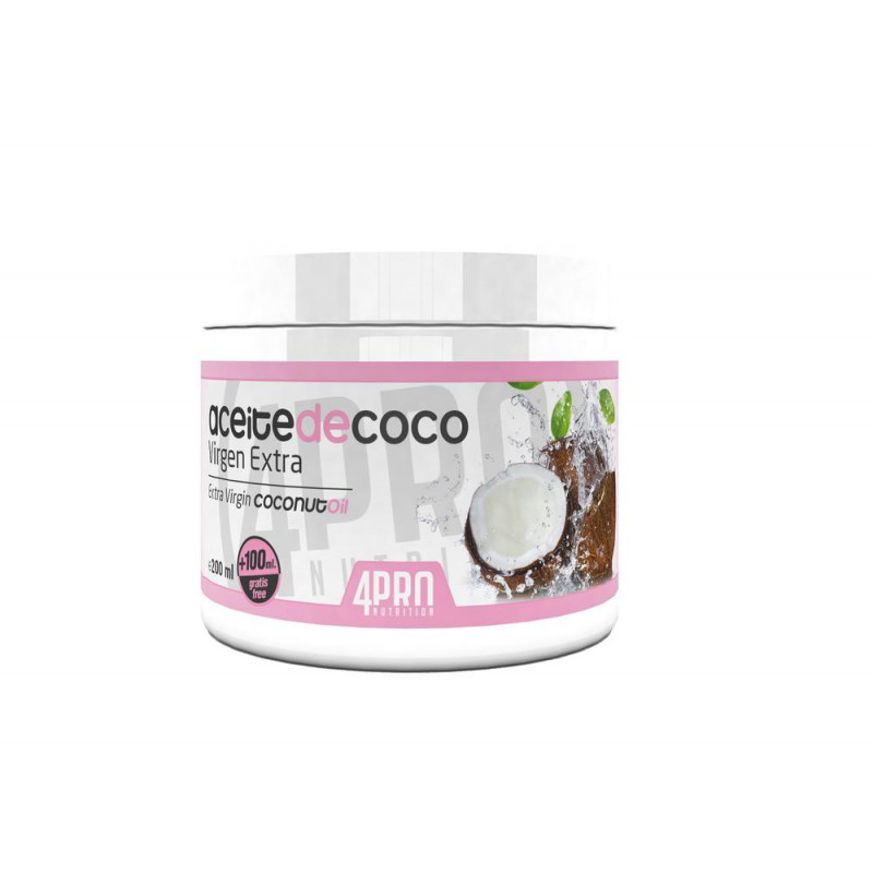 Aceite De Coco Virgen Extra 200 ml   100 ml Free