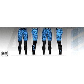 Leggins Camo Azul