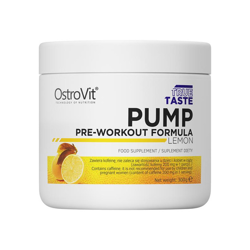 Pump Pre-Workout Formula 300 Grms